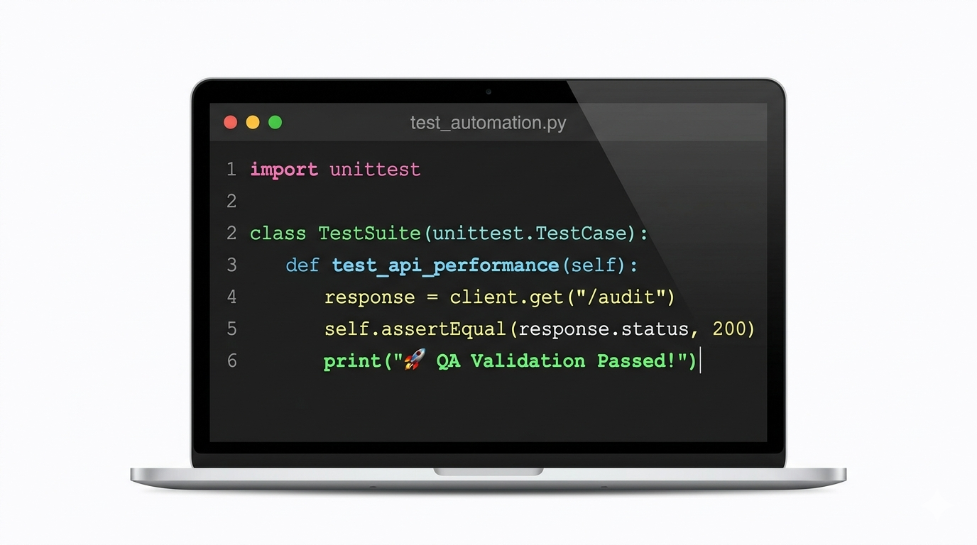QA Dashboard Frame