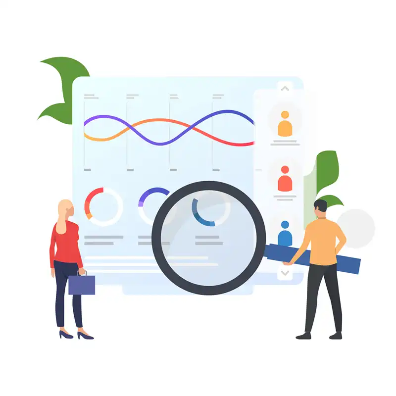 Research and development services illustration