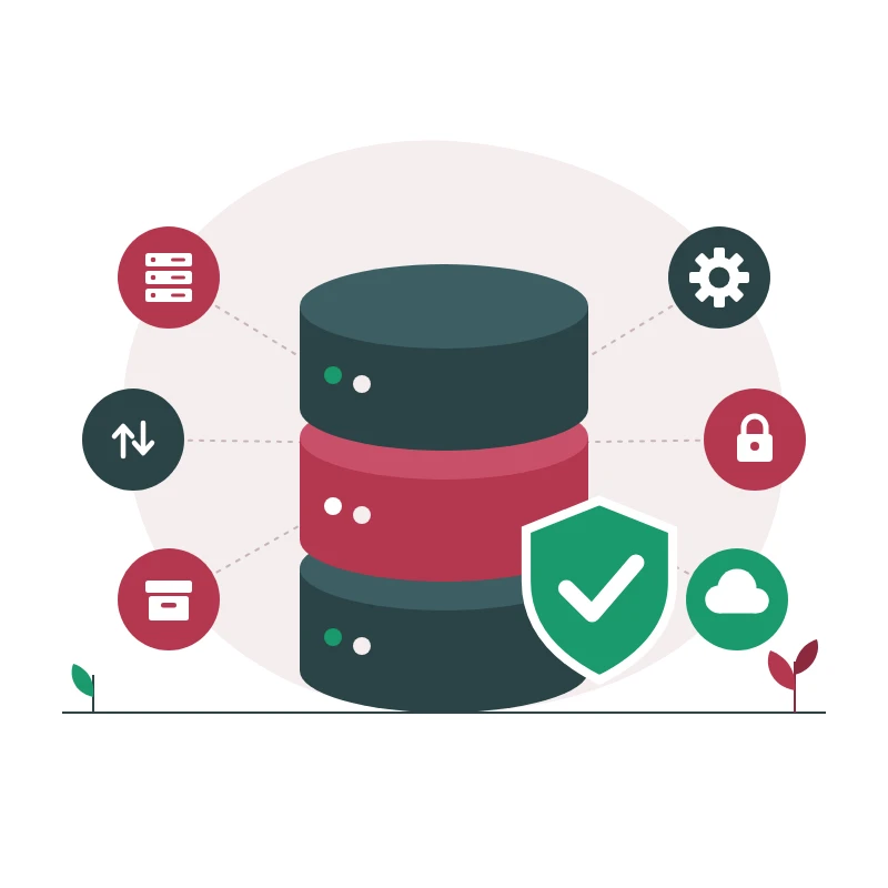 Enterprise storage solutions illustration